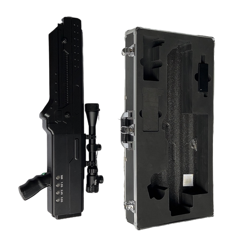  丹凤手持便携式枪型低空防御反制四通道A型