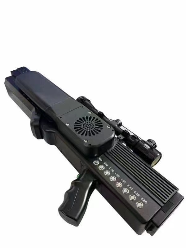  丹凤手持便携式枪型低空防御反制八通道